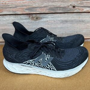 New Balance Fresh Foam Black and White Running Shoes X-Wide 4E Men’s 12.5